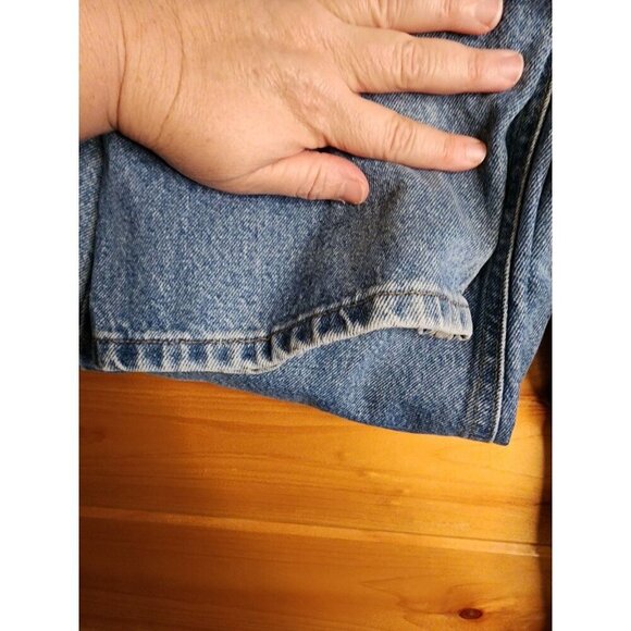 Carhartt Jeans Mens 50x30 Relaxed Fit Thick Denim Workwear - Picture 5 of 14